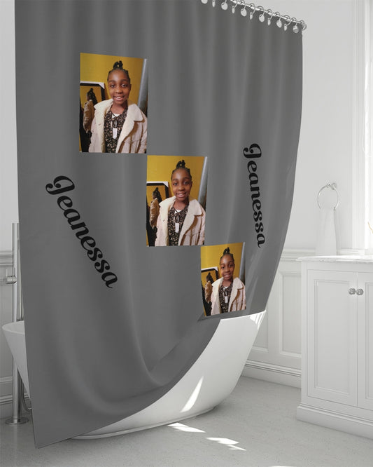 gray Shower Curtain 72"x72"