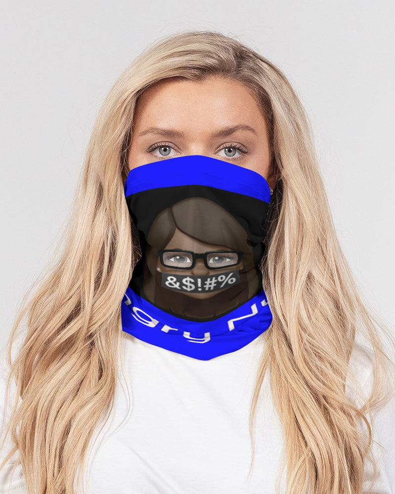 Angry Blue Neck Gaiter Set