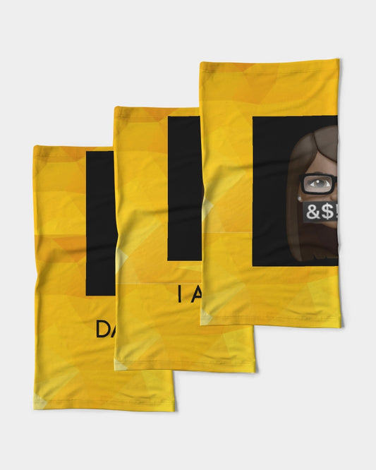 vector-yellow Neck Gaiter Set