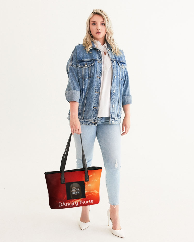 DAngry Nurse red Stylish Tote