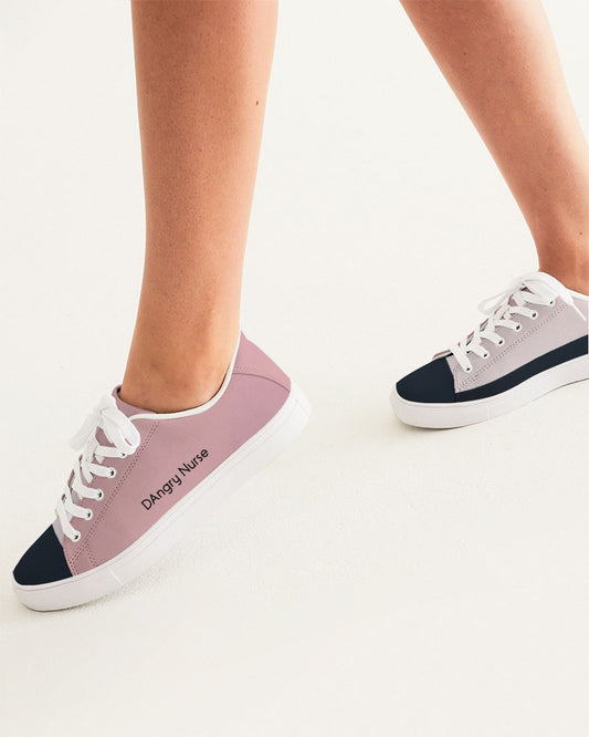 Angry stripes Women's Faux-Leather Sneaker