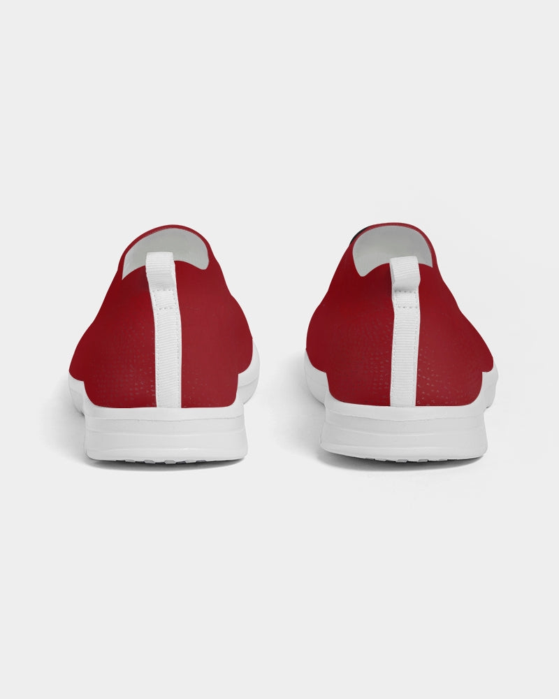 red Women's Slip-On Flyknit Shoe