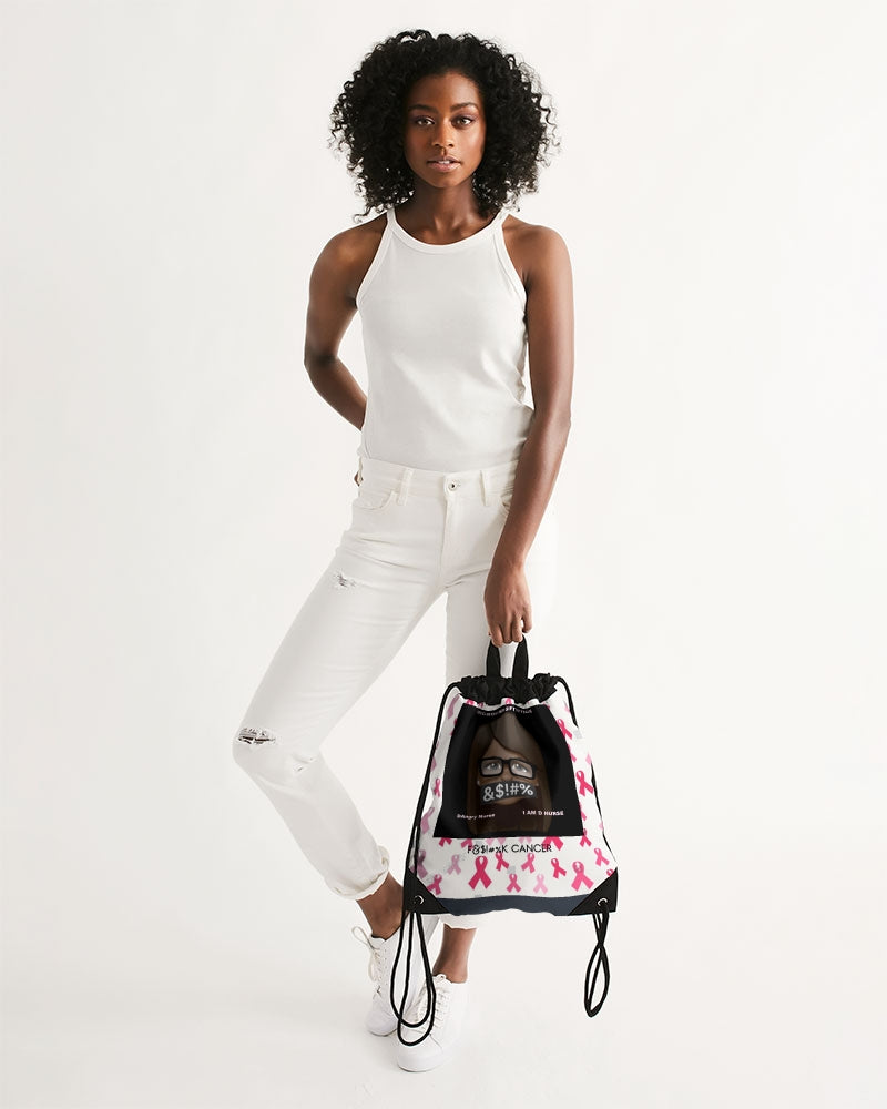 Special Edition F&$!#%K CANCER Canvas Drawstring Bag