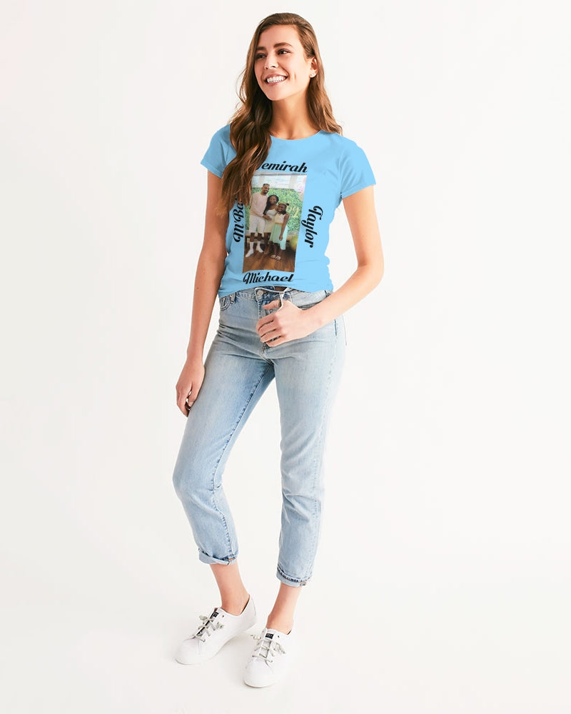 Angry pastel blue Women's Tee