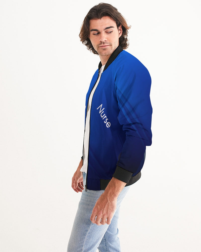 Angry Blue Men's Bomber Jacket