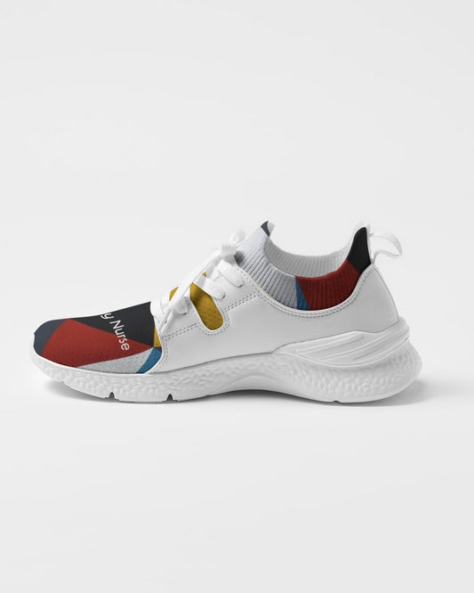 Angry Triangles Women's Two-Tone Sneaker