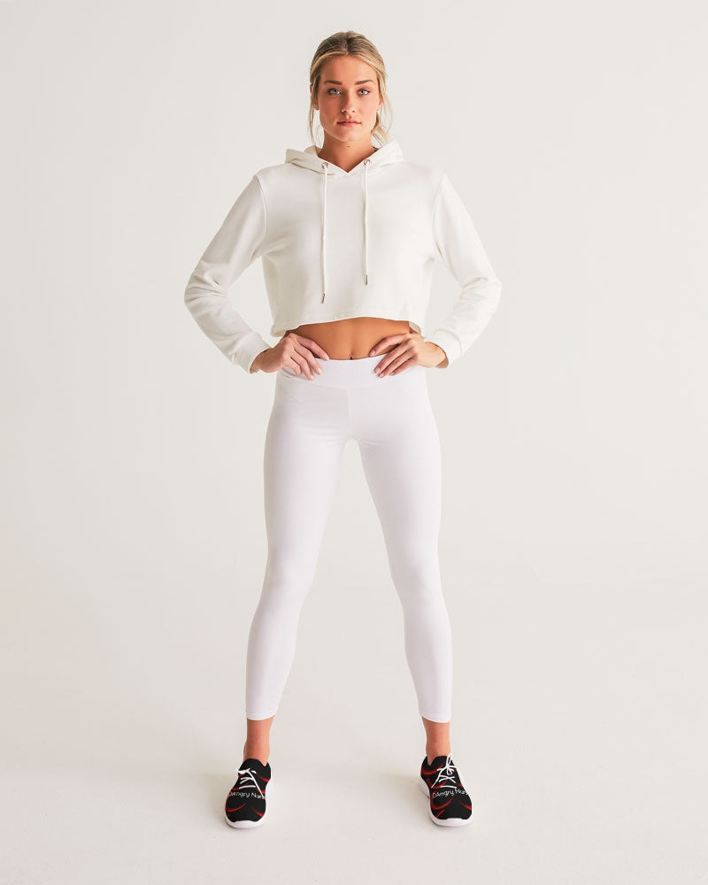 Angry Hearts Women's Lace Up Flyknit Shoe