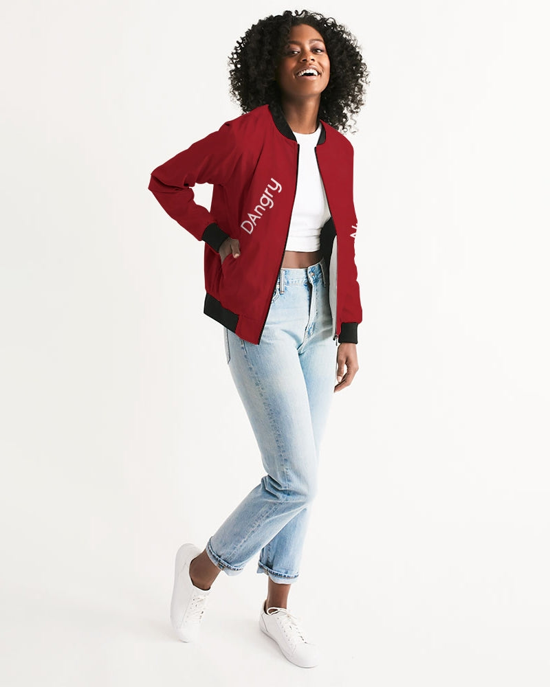 red Women's Bomber Jacket