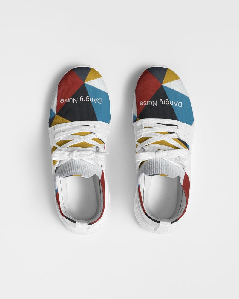 Angry Triangles Women's Two-Tone Sneaker