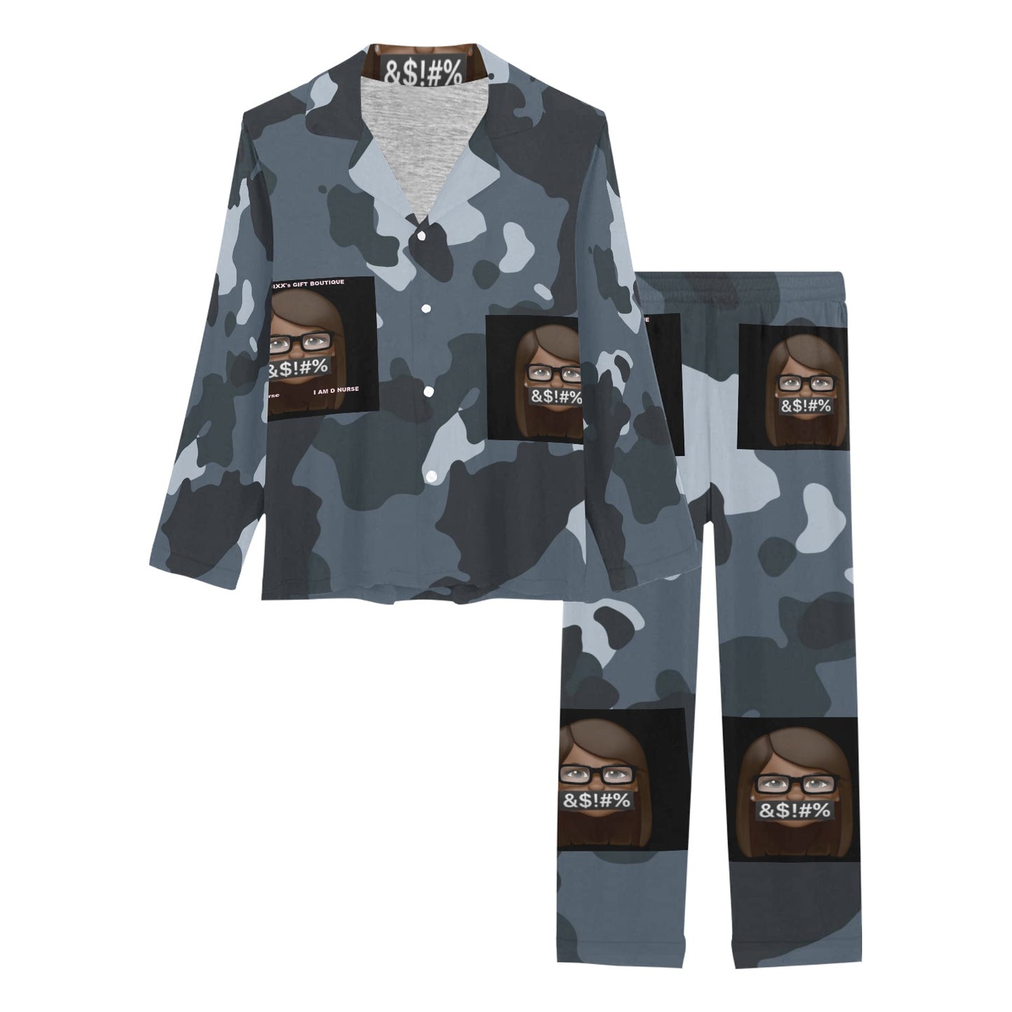 Women's Long Pajama Set