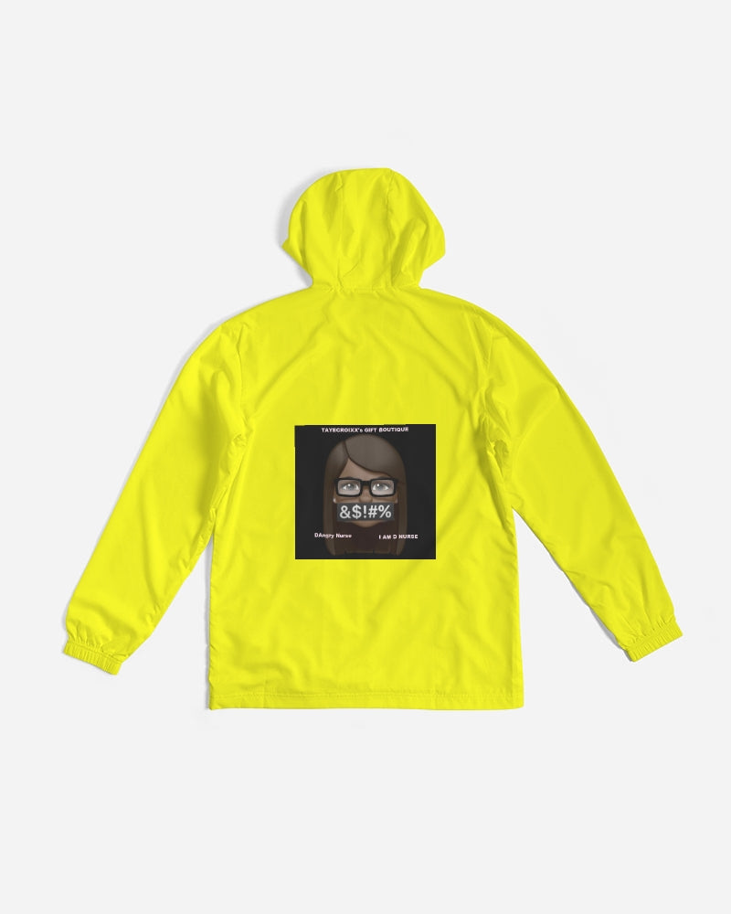 Angry Yellow Men's Windbreaker