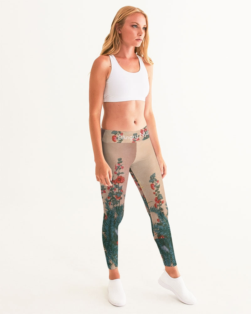 Angry Flowers Women's Yoga Pants
