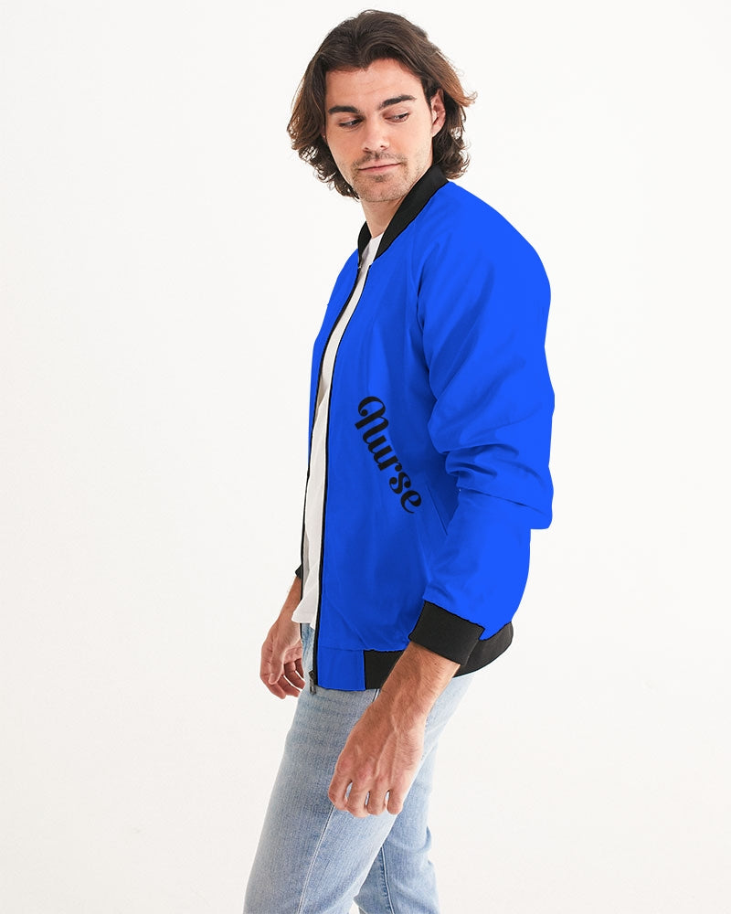 Angry Blue Men's Bomber Jacket