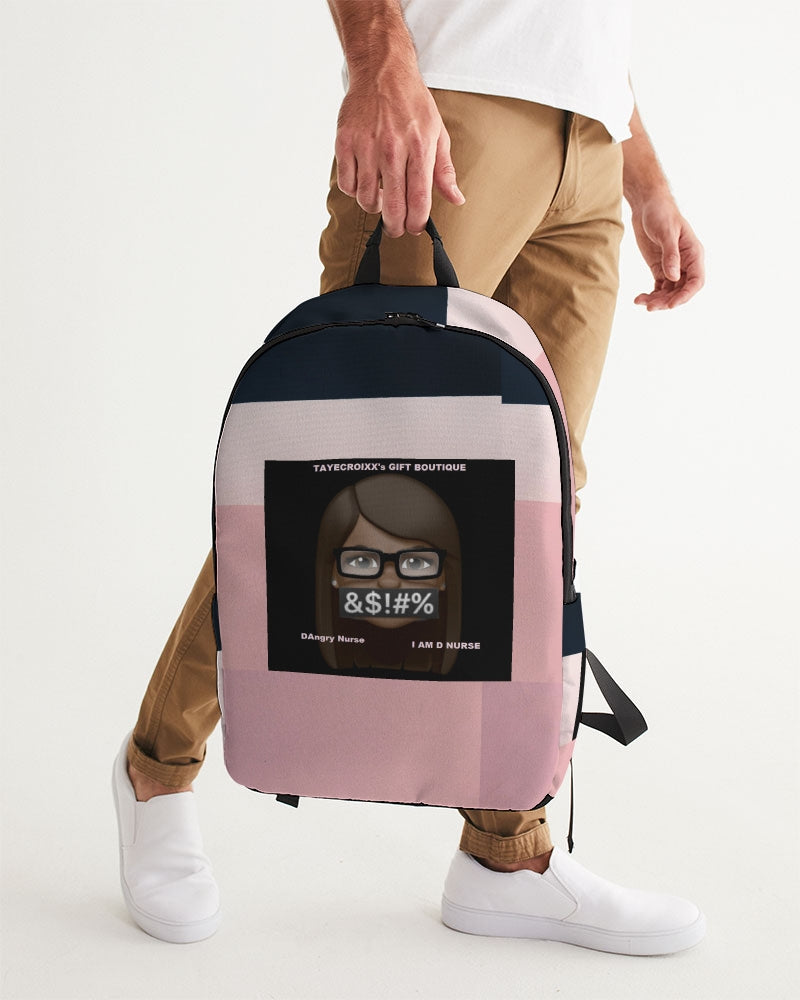 Angry stripes Large Backpack