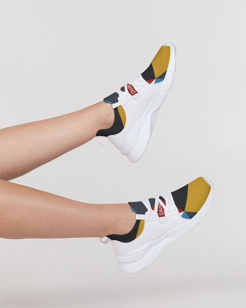 Angry Triangles Women's Two-Tone Sneaker