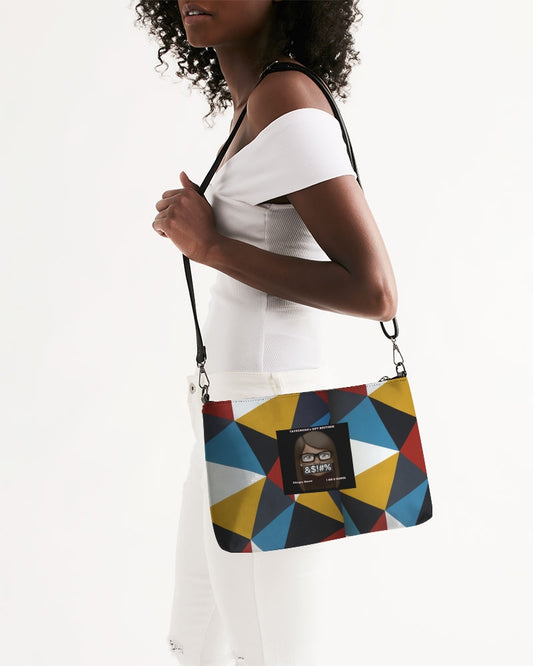 Angry Triangles Daily Zip Pouch