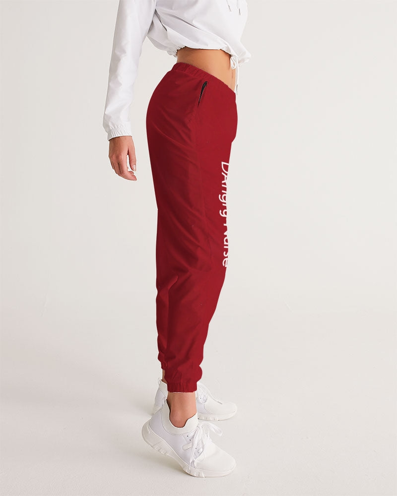 red Women's Track Pants