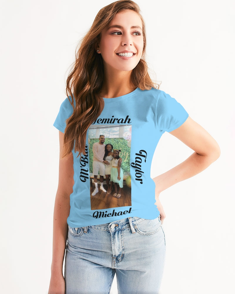 Angry pastel blue Women's Tee