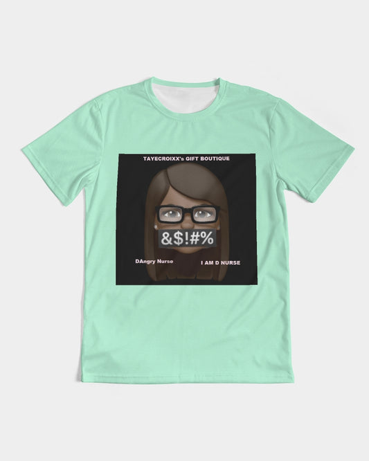Angry pastel green Men's Tee