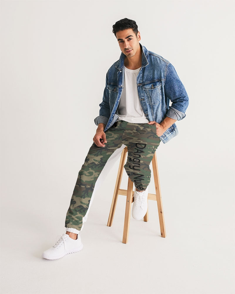 Brown-camo Men's Track Pants