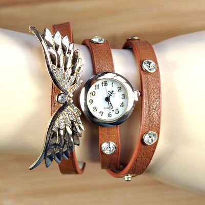 Retro Korean Version Of Cool Wings Harajuku Style Bracelet Watch