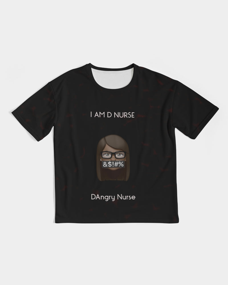 Angry Black-and-Red Men's Premium Heavyweight Tee