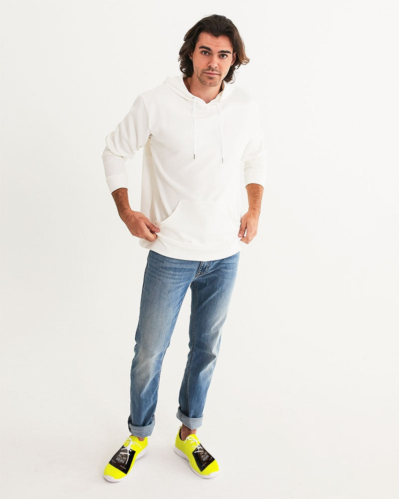 Angry Yellow Men's Lace Up Flyknit Shoe