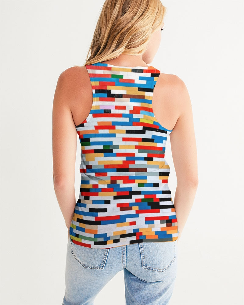 Angry Blocks Women's Tank