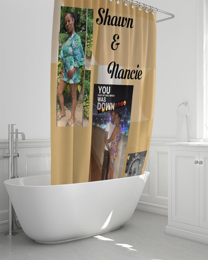 Nancie & Shawn Shower Curtain 72"x72"