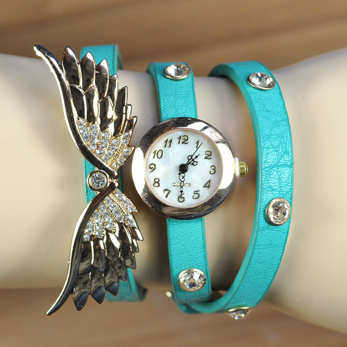 Retro Korean Version Of Cool Wings Harajuku Style Bracelet Watch