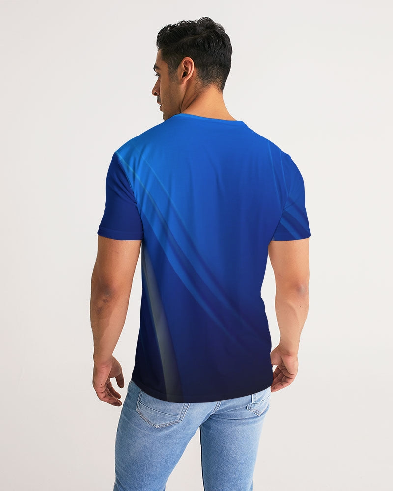 black-and-blue Men's Tee