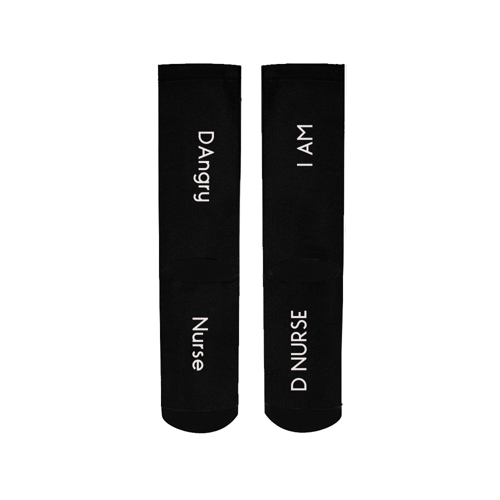 Angry black Men's Socks