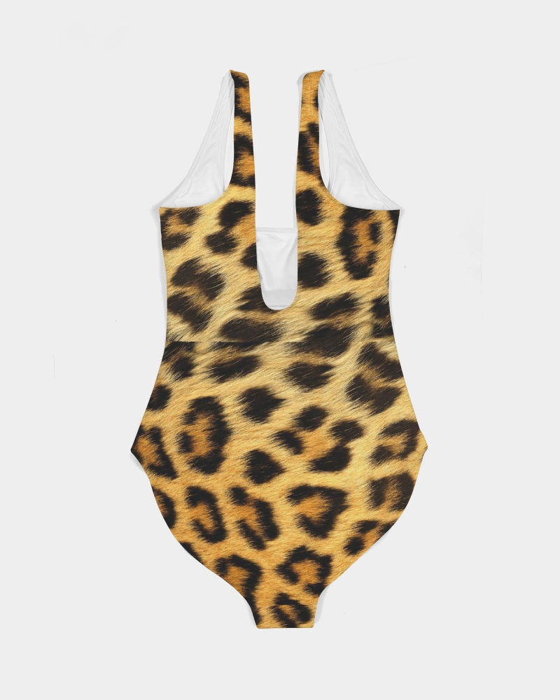 ANGRY LEPORD Women's One-Piece Swimsuit