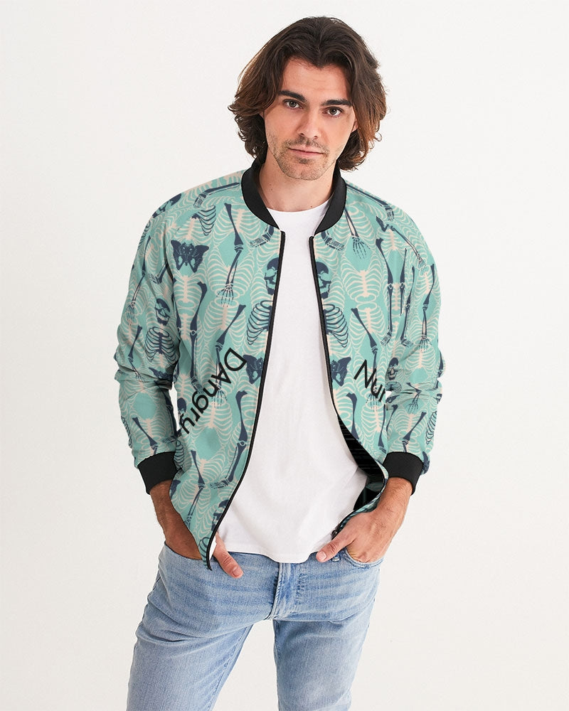 ANGRY SKELeton Men's Bomber Jacket