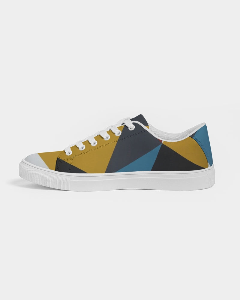 Angry Triangles Women's Faux-Leather Sneaker