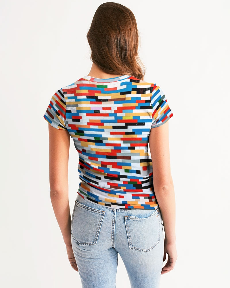 Angry Blocks Women's Tee
