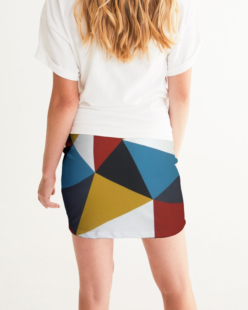 Angry Triangles Women's Mini Skirt