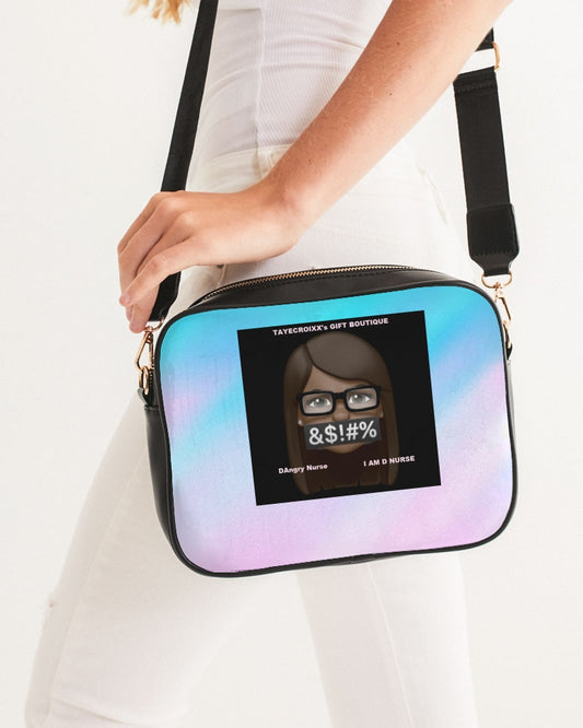 Angry Pastel Crossbody Bag