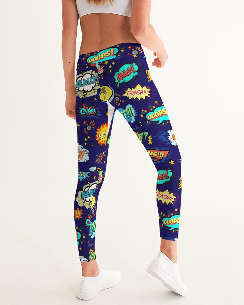 Angry Words Women's Yoga Pants