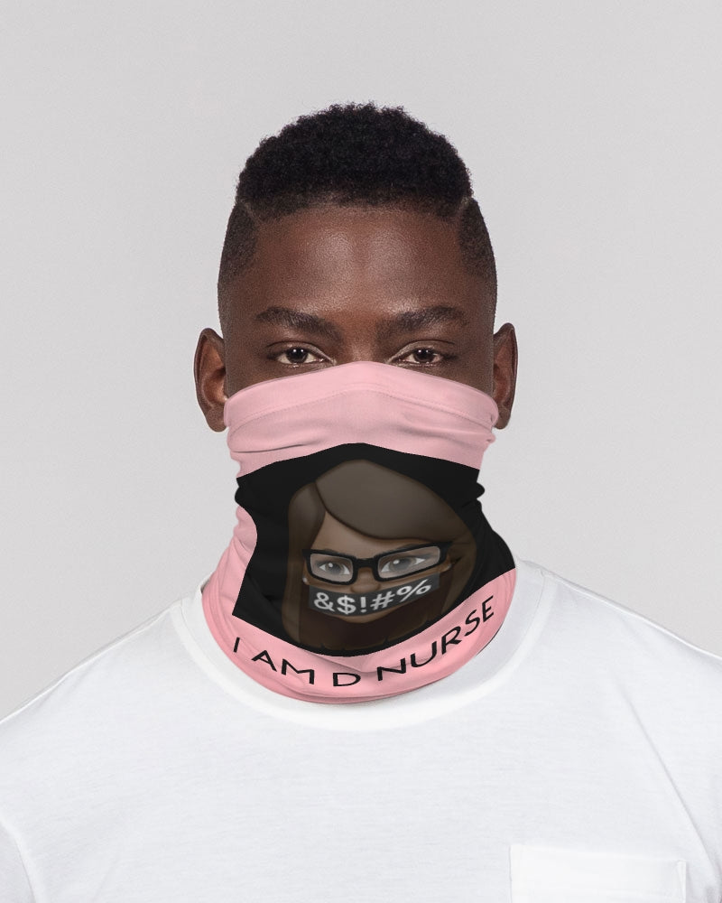 Angry Pink Neck Gaiter Set