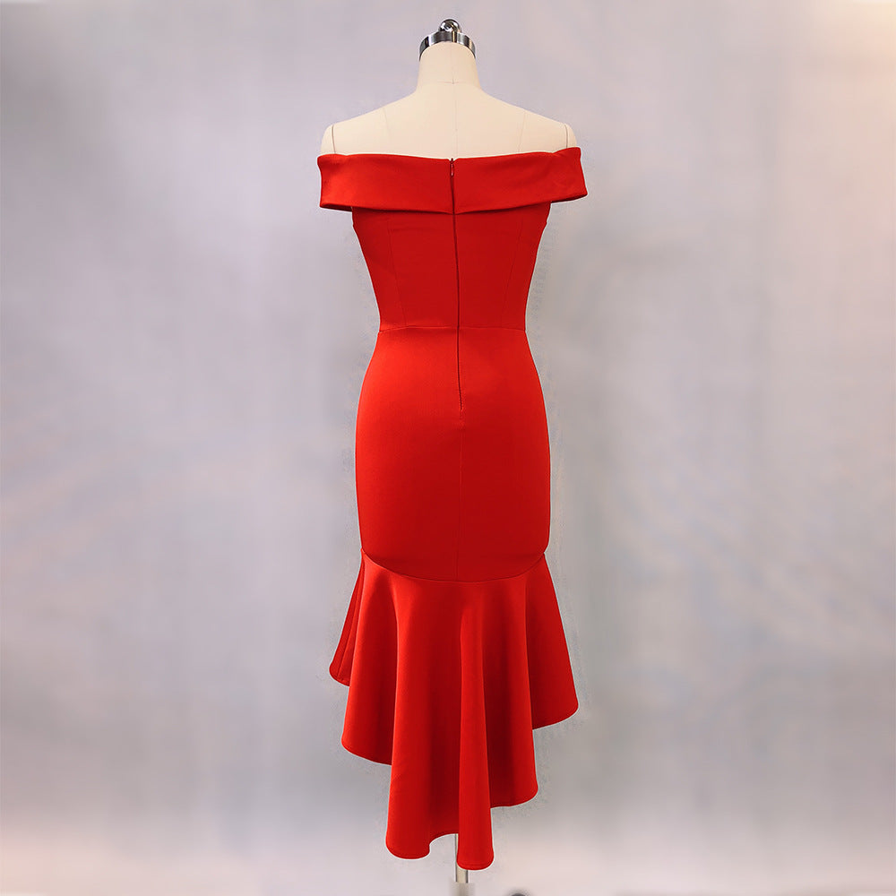 New fishtail wedding dress for bride