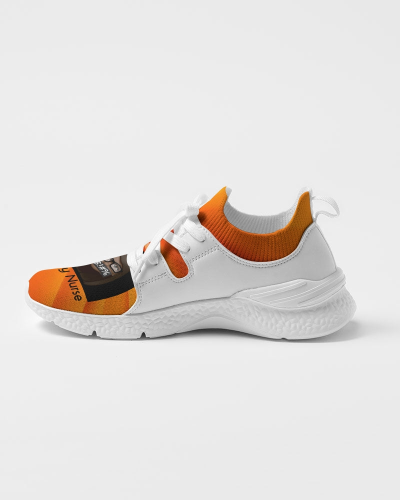 angry orange Women's Two-Tone Sneaker