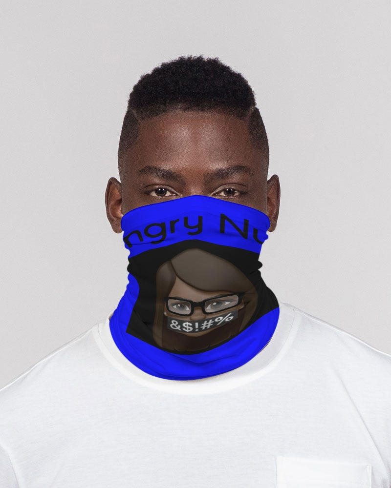 Angry Blue Neck Gaiter Set