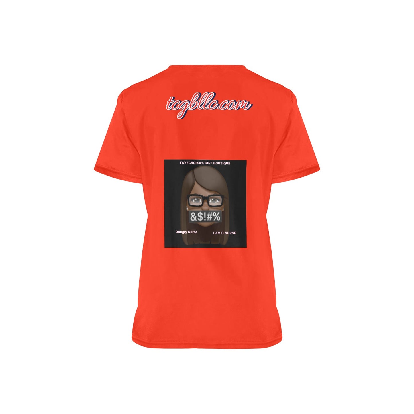 DAngry Nurse Scrub Top