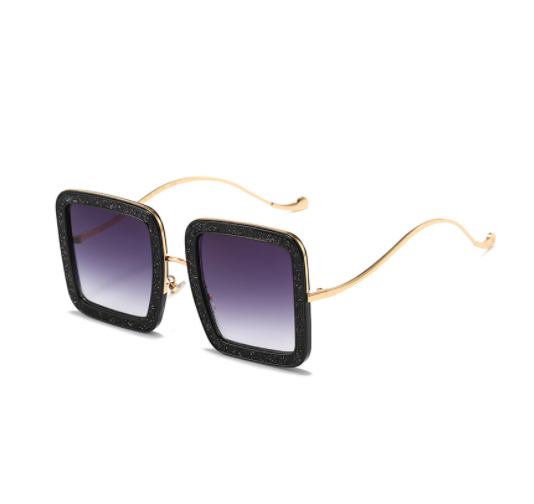 European And American Net Red Ins Street Shot Fashion Glasses Personality Drill Funny