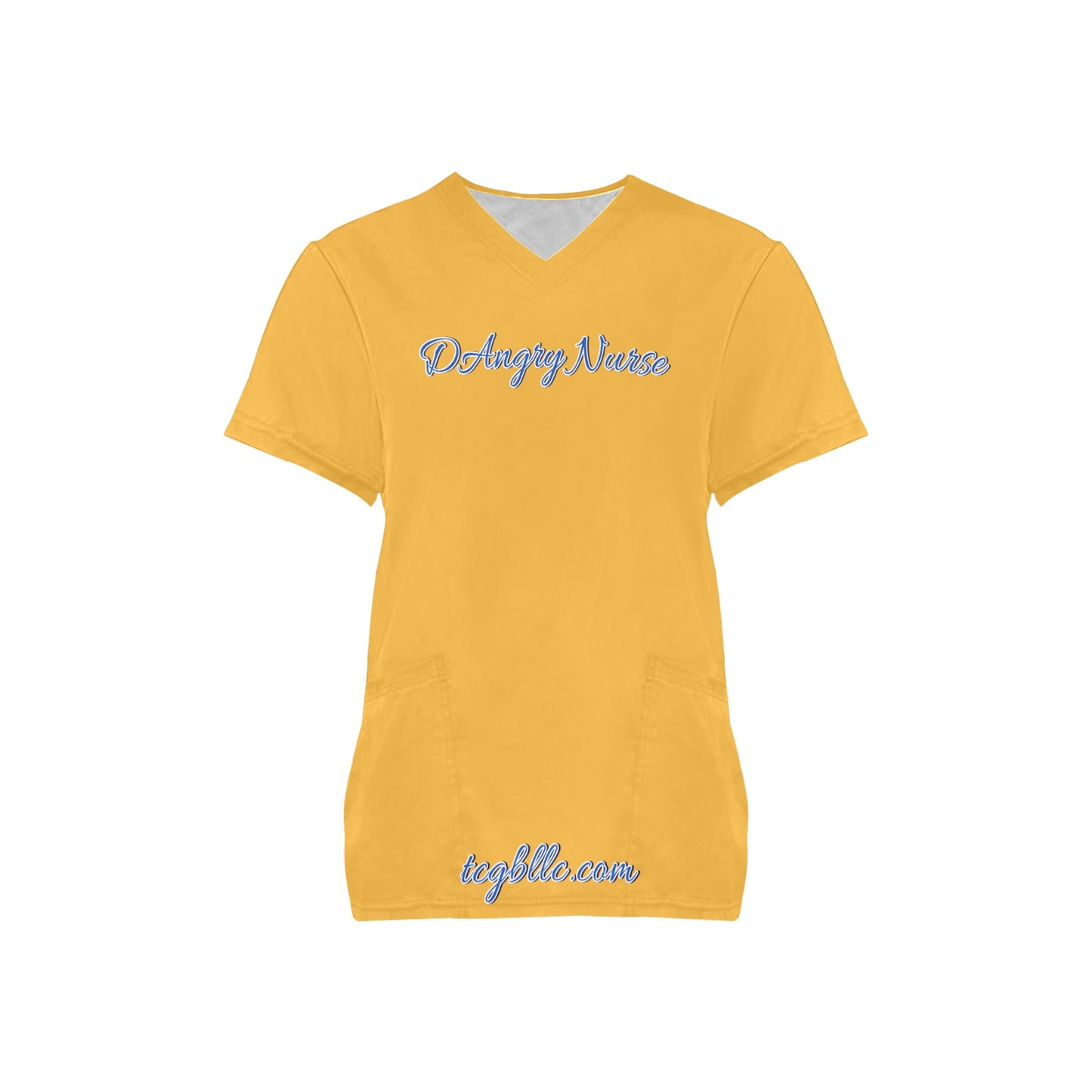 DAngry Nurse Scrub Top