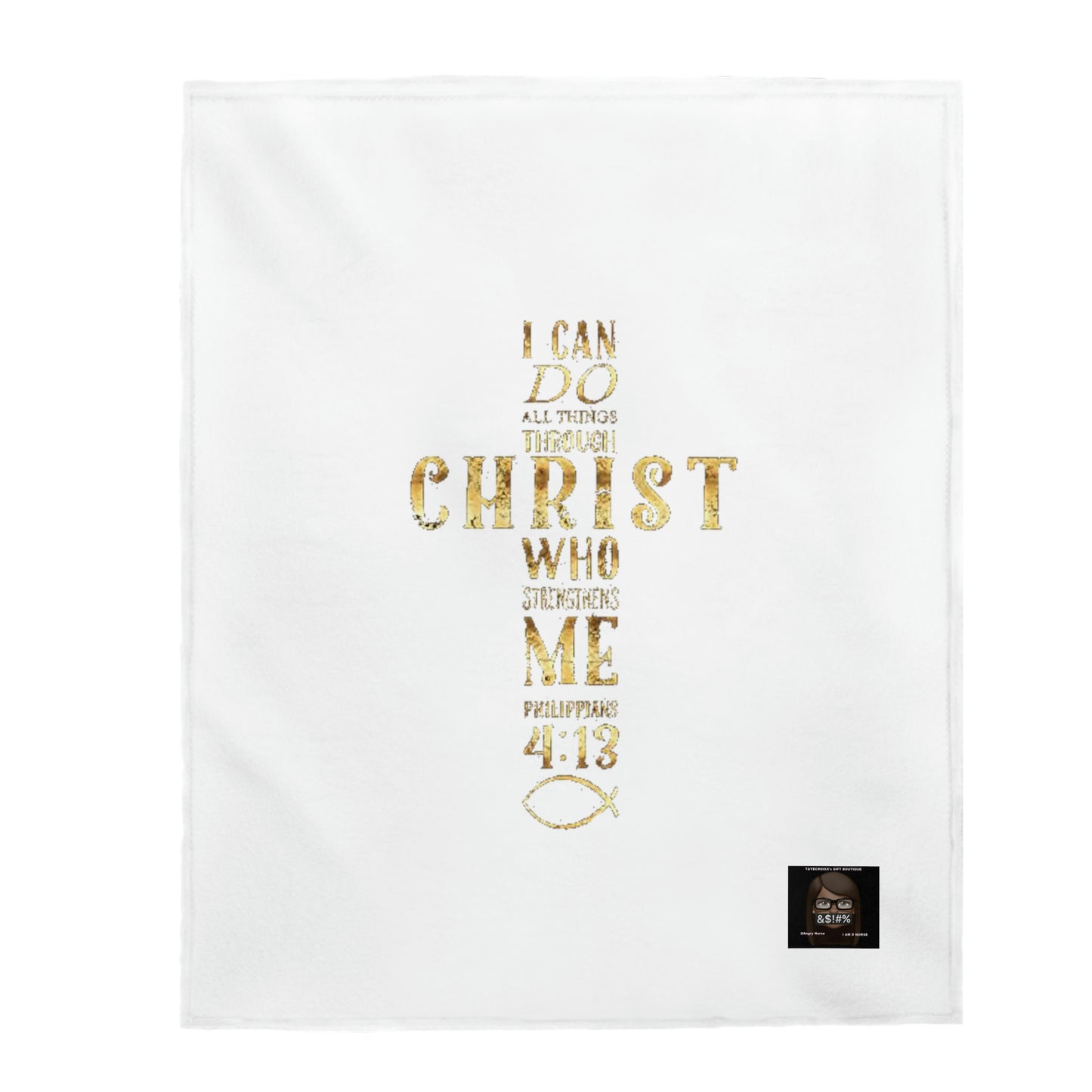 Custom Velveteen Plush Blanket