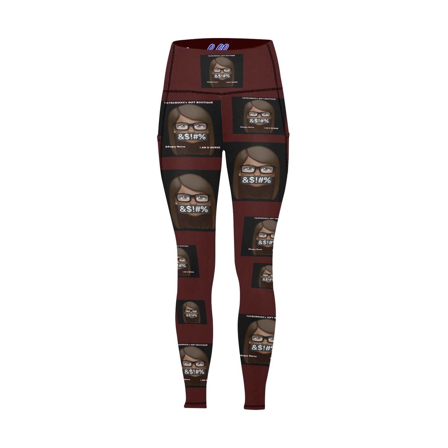 DAngry Nurse Leggings with Pockets