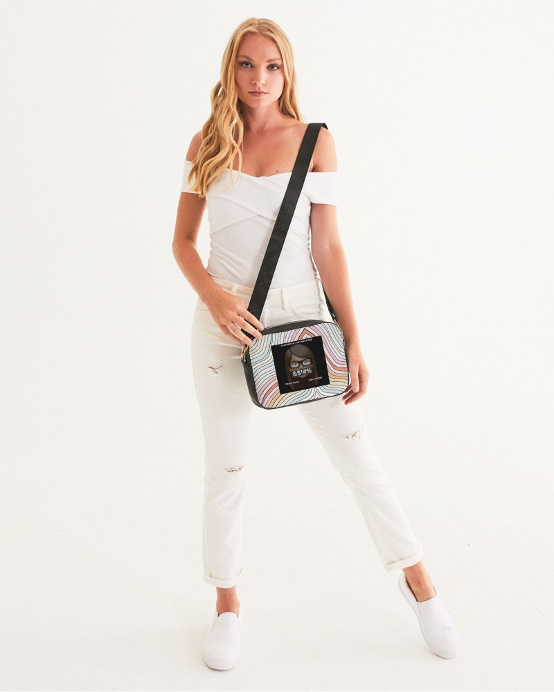 Angry waves Crossbody Bag