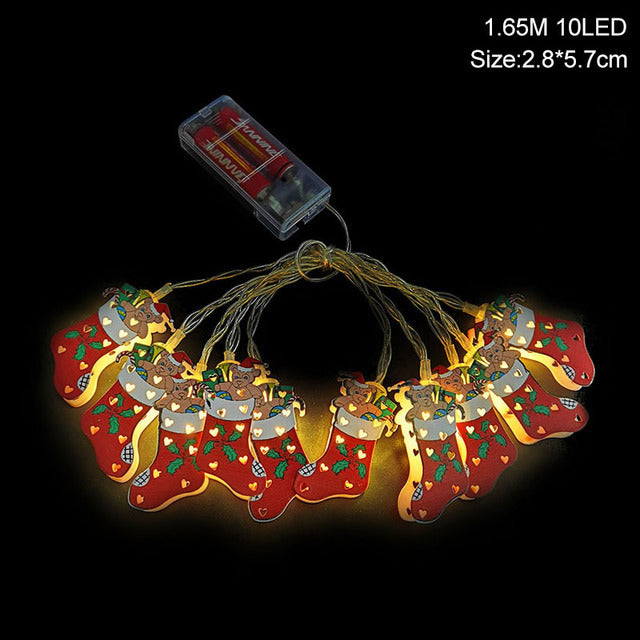 Wrought Iron Mix And Match Christmas Doll Light String